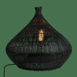 ZALOU Lampada Da Tavolo Nero