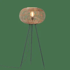 ZANZI Lampada Da Pavimento E27 Naturale