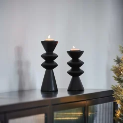 ZIGZAG Portalumini Nero